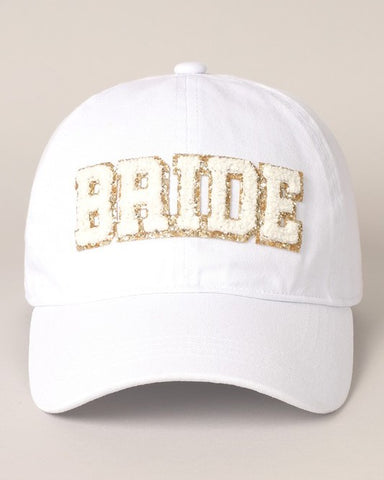 BRIDE Chenille Letter Patch Hat