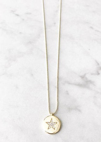Anything But Simple Star Necklace