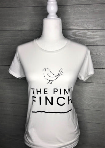 The Pink Finch Logo Tees