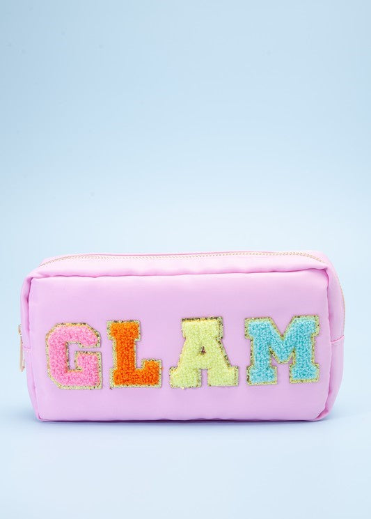 GLAM Patch Makeup Bag - Lavender