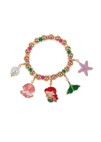 Girls Mermaid Charm Bracelet