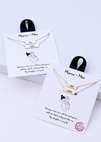 Mama & Mini Necklace Set