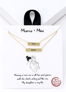 Mama & Mini Necklace Set