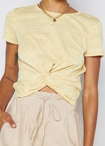 Gold Coast Twist Knot Top