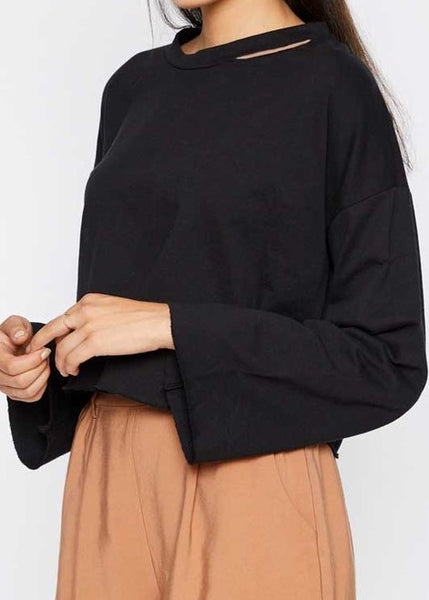 Comfy Crop Sweatshirt