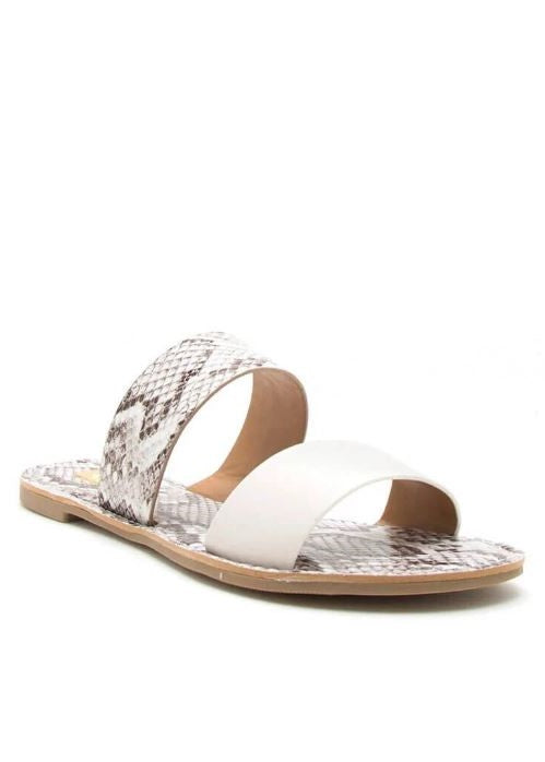 Athena Snake Double Band Sandals