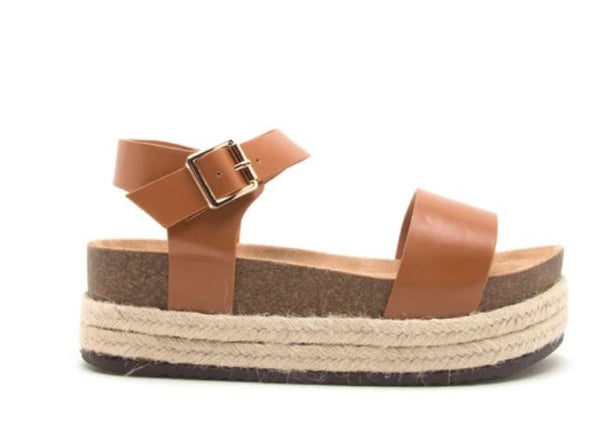 Cabo Cognac Espadrilles