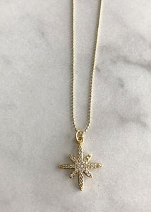 North Star Charm Necklace