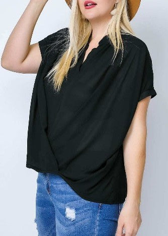 Short Sleeve Dolman Top