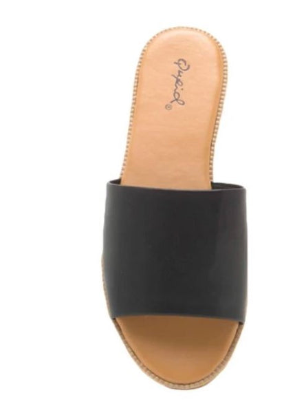 Desmond Black Sandal