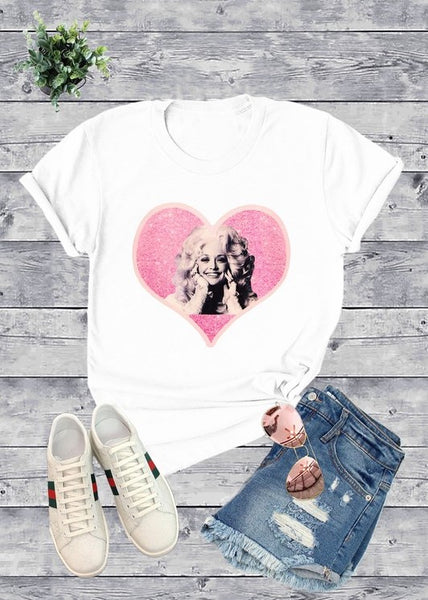 We Heart Dolly Tee