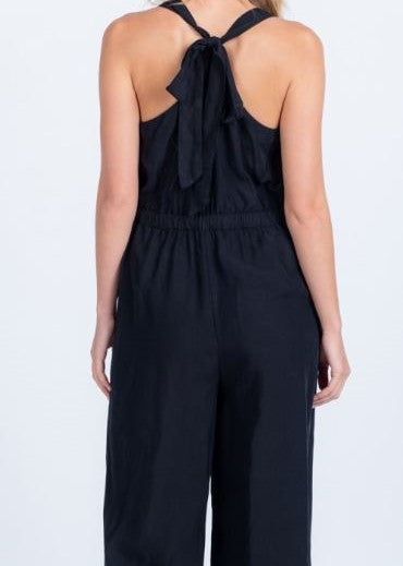 Culette Bow Jumpsuit