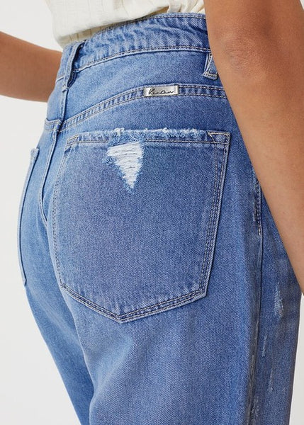 High Rise 90's Boyfriend Jeans