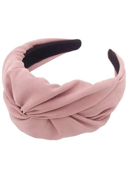 Solid Twist Knot Headband