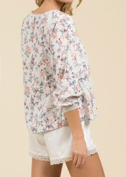 Blossoms Floral Top