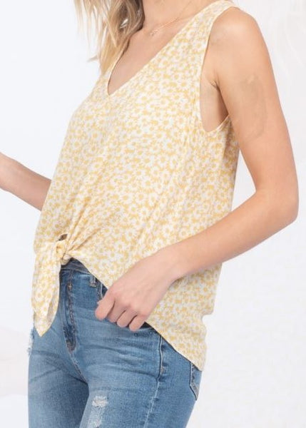 Sunflower Tie-Front Top