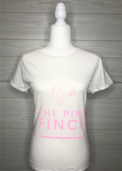 The Pink Finch Logo Tees