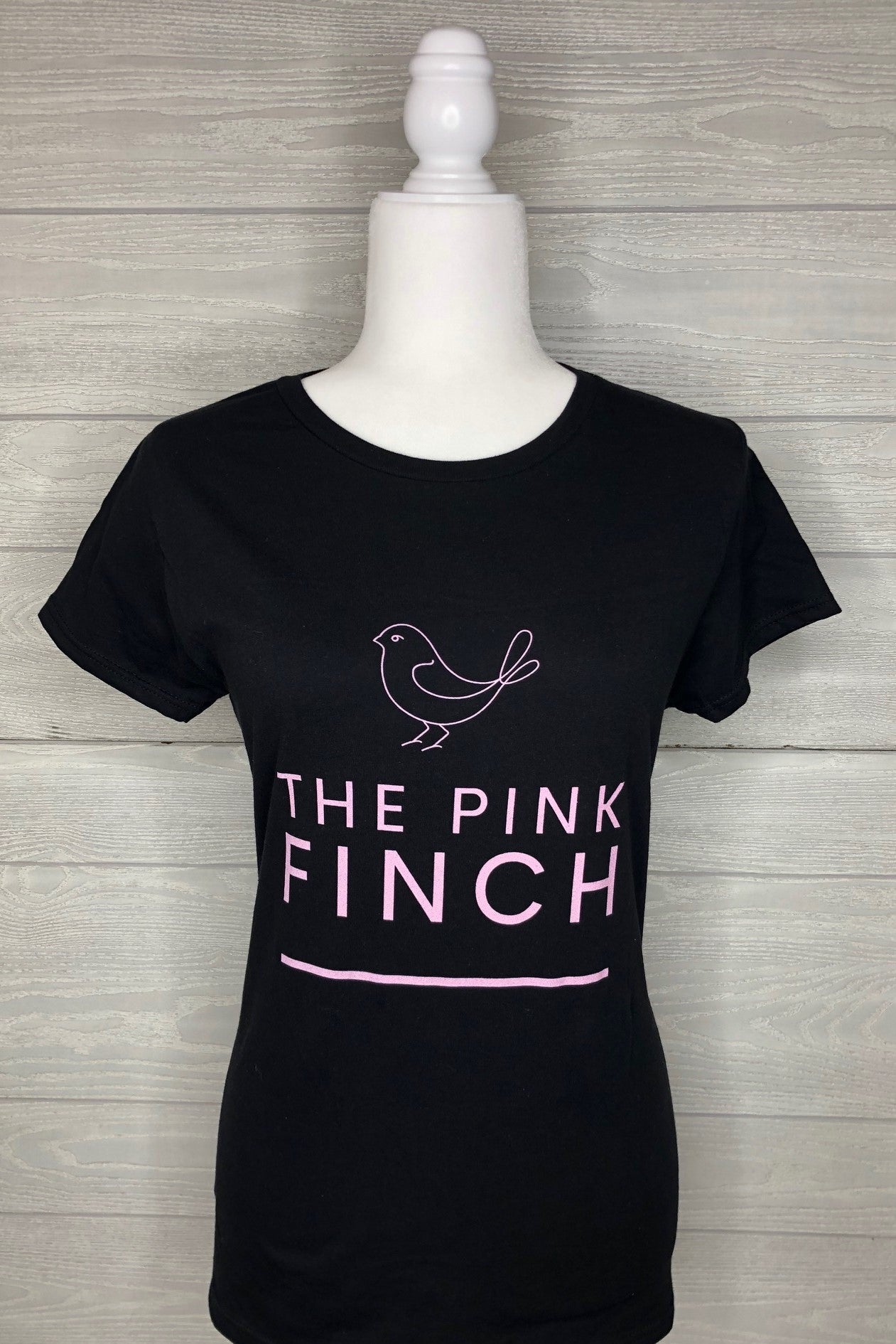 The Pink Finch Logo Tees