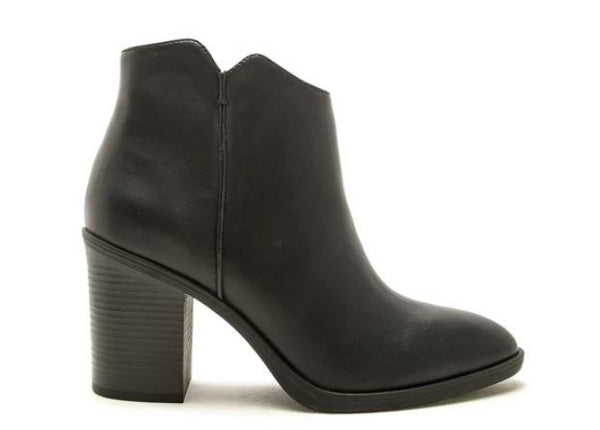 Black Snatch Bootie