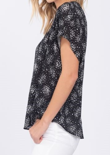 Starry Nights Short Sleeve Top