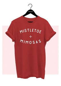 Mistletoe + Mimosas Tee