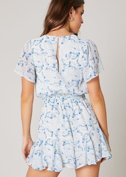 Corinna Paisley Romper